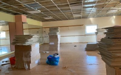 Wir nutzen die Zeit und verschönern für Euch das Sport-Studio